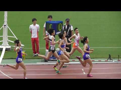 【頑張れ中大】 関東ｲﾝｶﾚ 女子1部1500m予選1組　五島莉乃　2017.5.25