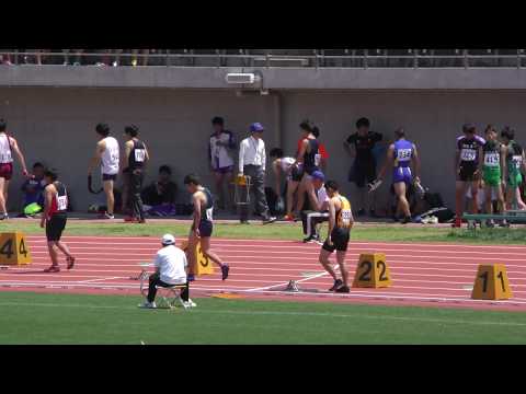 20170519群馬県高校総体陸上男子200m予選10組