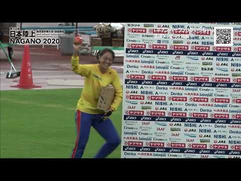 【第104回日本選手権・混成競技】女子七種砲丸投