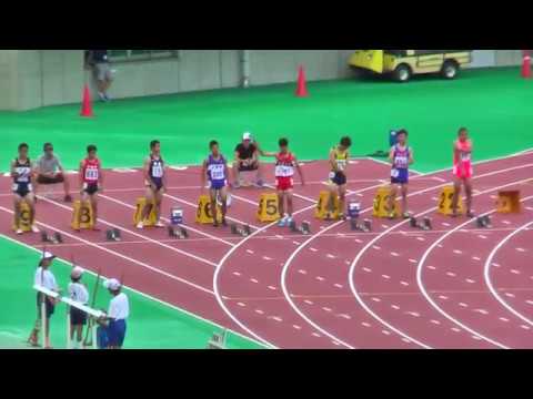 H29年度 学校総合 埼玉県大会 中学3年男子100m決勝