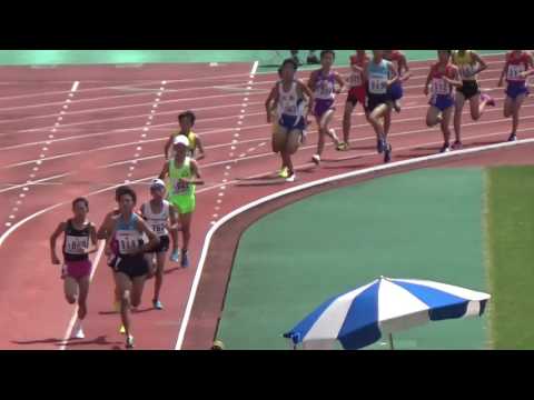 2017福岡県中学陸上大会『1年男子1500m 決勝 2組』