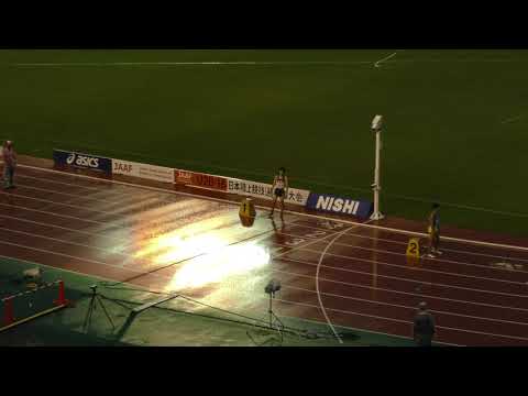 男子4×100mR 予選2組　U18日本選手権 R01