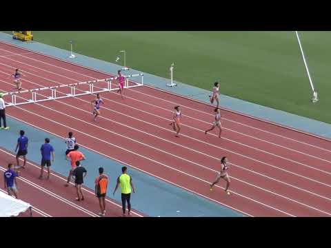 H30　日本インカレ　女子400mH　予選4組