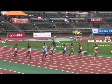 【100m】女子 予選4組