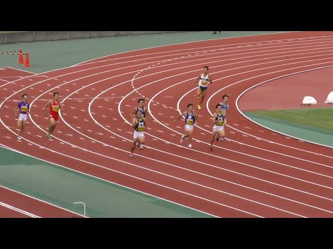 男子400m決勝　関東学生新人 R01