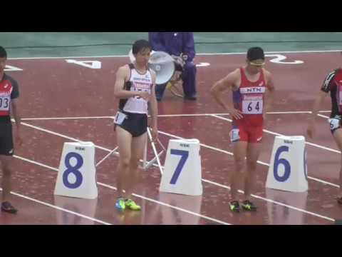 第62回中部実業団対抗陸上競技大会　男子100m　準決勝　第3組　2018/05/13