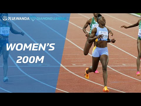 Shericka Jackson takes third 200m win of the season in Zurich - Wanda Diamond League 2023