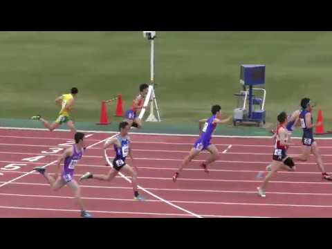 2018 東北高校陸上 男子 110mH 準決勝3組