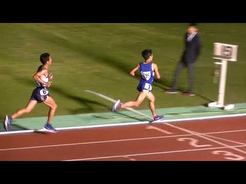 20190824鞘ヶ谷記録会 一般高校男子5000m最終組