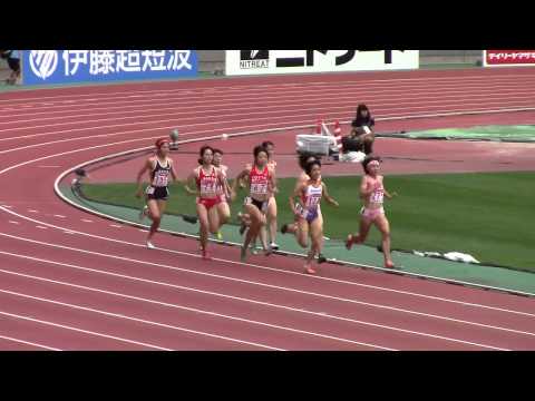 2015 日本選手権陸上 女子800m 予選1