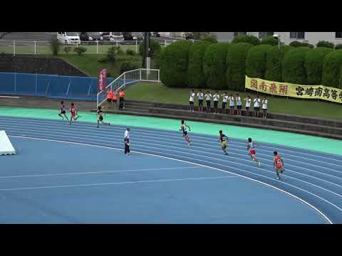 20180914135952県高校新人大会男400ｍ準決勝3組 柚木山 拓