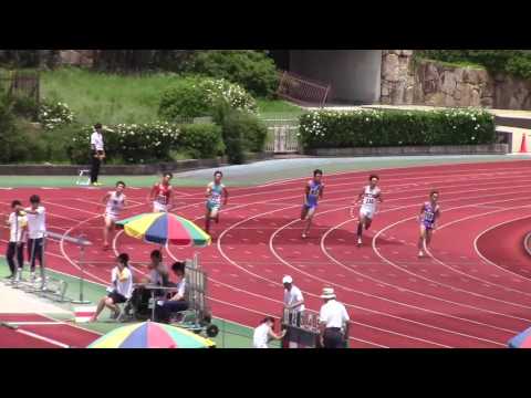 2016 西日本学生陸上 男子200m予選4