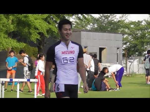 飯塚翔太20”54(+0.8) 日本勢今季最高記録 中央大学記録会 男子200m1組 2018.6.9
