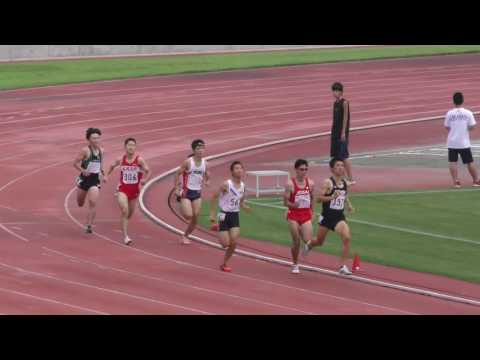 20160703群馬県選手権男子800m予選1組