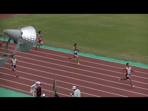 20180407福岡県春季記録会 高校男子400m決勝 Fukuoka Pref. Spring Track Meet H.S. Men&#039;s 400m