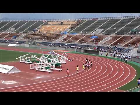 女子1年1500m予選3組、1着：松本幸子（宇和中）5分11秒79 ～第69回愛媛県中学校総合体育大会・陸上～