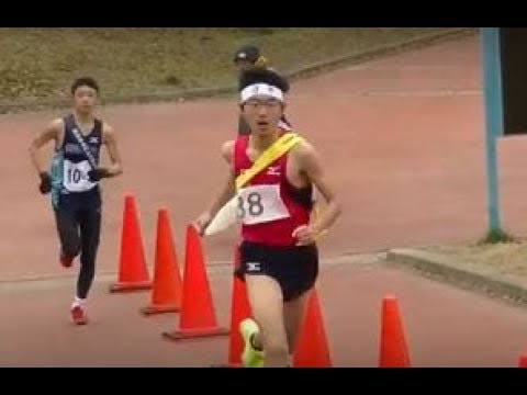 20180127北九州市中学校新人駅伝　男子2区中間点付近 Ekiden Championship in Kita-Kyushu City by 7th-8th Grade Boys (4)