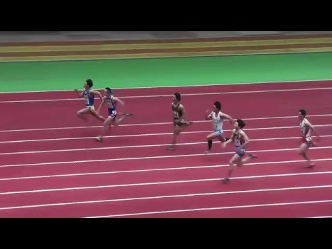 2016.3.13 室内陸上大阪大会 男子ジュニア60m 予選7組