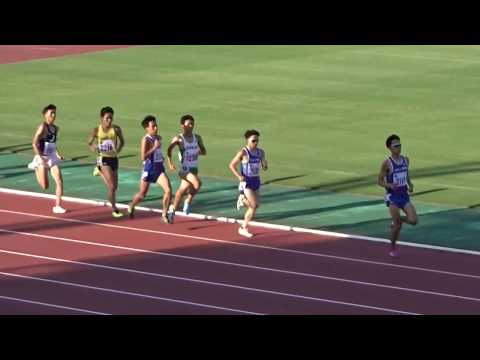 平成 30 年度第 1 回学連競技会　男子1500ｍ２組