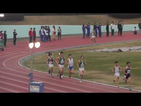 2016 12 23 松戸記録会 男子10000m 豊田