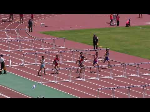 男子110mH 予選4組　北関東 R01