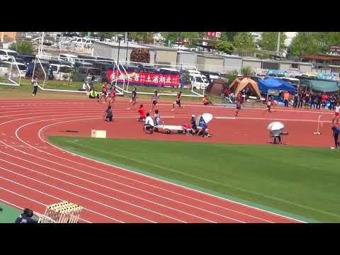 2018 茨城県高校総体陸上 県南地区男子200m準決勝3組