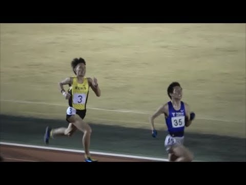 平成国際大学長距離競技会2018.12.22 男子5000m17組
