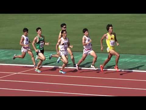 平成 30 年度第 1 回学連競技会　男子800ｍ４組