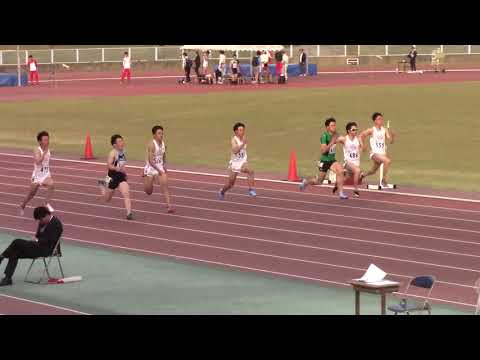 2019 東海学生春季 男子100m　決勝1～2