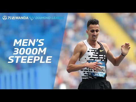 Soufiane El Bakkali breaks 3000m steeplechase meeting record in Silesia - Wanda Diamond League 2023