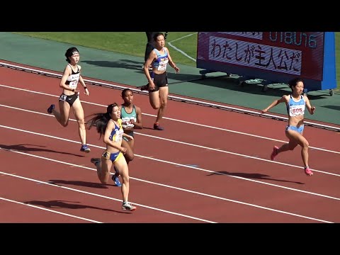 予選 U18女子300m U18・U16陸上2024