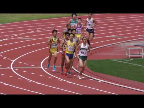 20170518群馬県高校総体陸上男子1500m予選6組