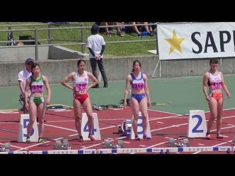 2019 関東インカレ陸上 女子 100mH 準決勝2組