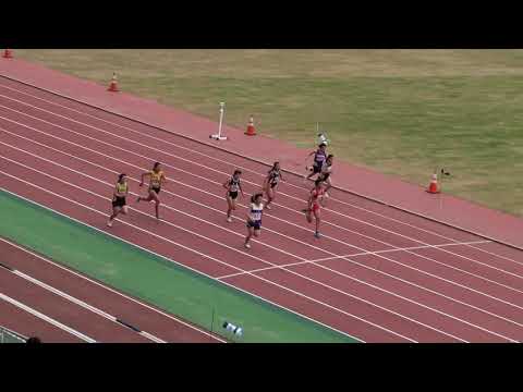 2018 第1回県記録会 中学女子100m4組