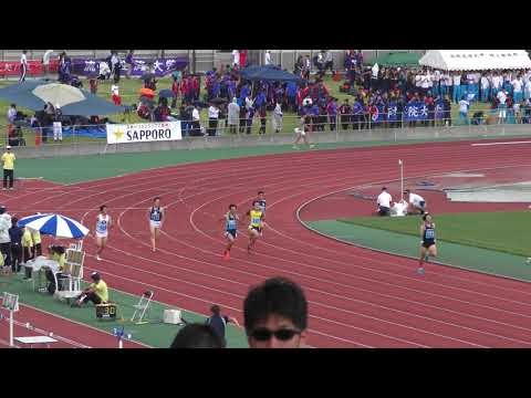 2018 関東インカレ陸上 男子2部 400m 予選3組