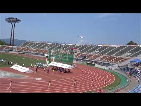 400m女子　’決勝’、宮内梨帆（松山東）58秒72　～愛媛県高校総体2017・陸上競技～