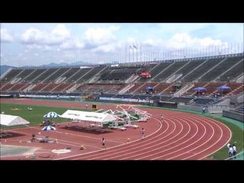 女子4×400mリレー予選2組、1着：愛媛大医学部　4分14秒60　～第72回愛媛陸上選手権大会～