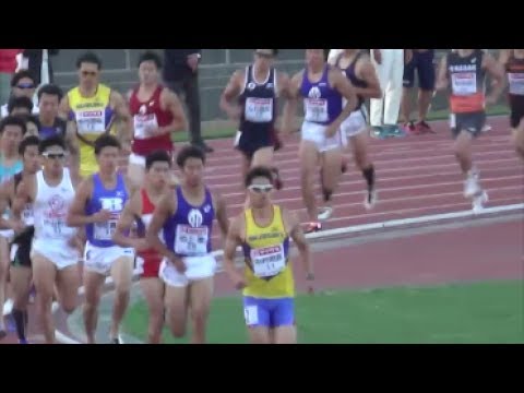 日本陸上混成競技2017 男子十種1500m
