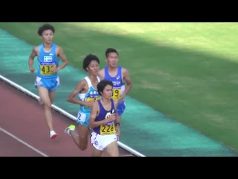 日本インカレ2016 男子3000mSC予選2組