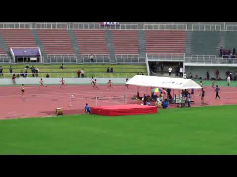 2018 茨城県選手権陸上 女子4x100mR準決勝1組