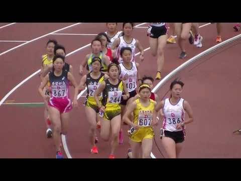 20180407福岡県春季記録会 一般高校女子3000m Fukuoka Pref. Spring Track Meet Women&#039;s 3000m