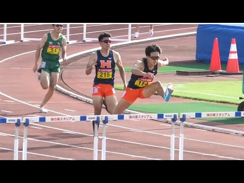 男子400mH トワイライトゲームス陸上2024