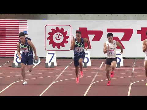 【第105回日本選手権】 男子 100ｍ 準決勝3組