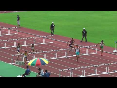H29　関東中学校陸上競技大会　男子110mH　予選1組