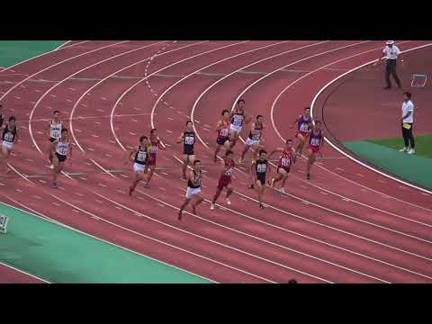 男4×100mR 決勝　2017福岡県高校新人陸上
