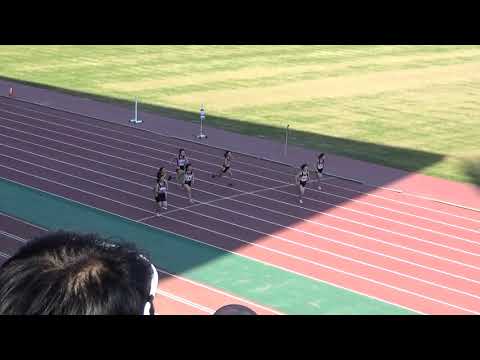 2019 第1回県記録会 中学女子100mタイムレース6組