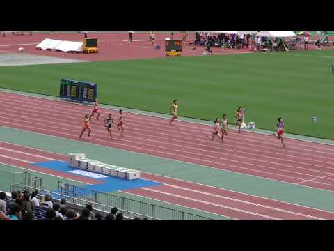 H30　ジュニアオリンピック　A女子200m　予選4組