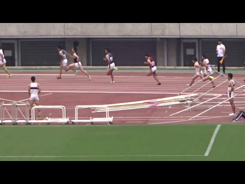 第94回関西学生陸上競技対校選手権大会　男子1部200m準決勝2組