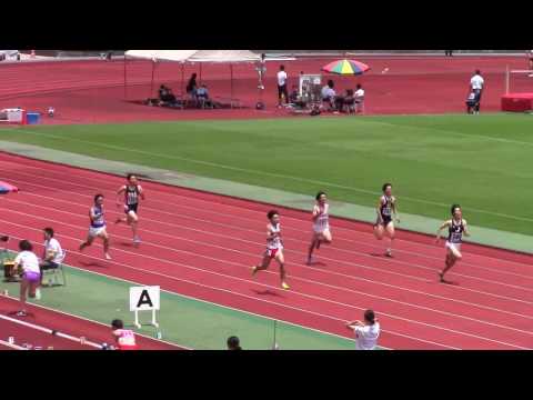 2016 西日本学生陸上 男子200m予選2
