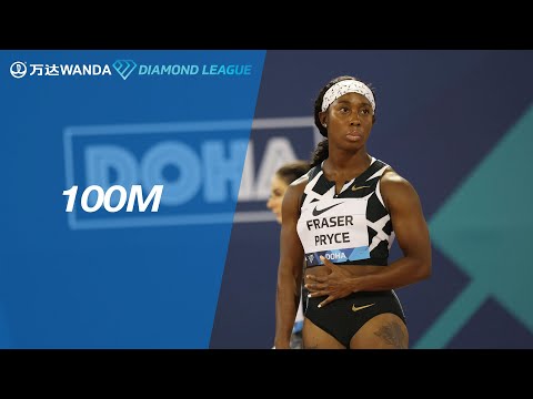 Shelly-Ann Fraser-Pryce picks up first Wanda Diamond League win of 2021 in Doha 100m
